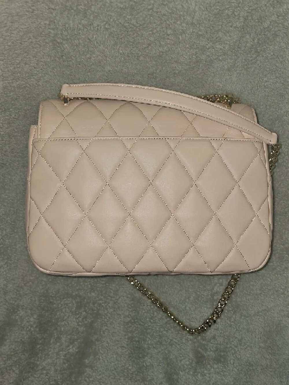 kate spade Quilted Light Pink Chain-Shoulder Crossbody